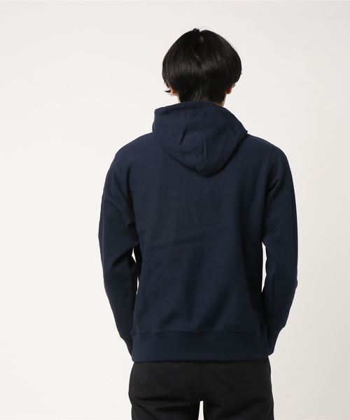 STUDIOUS（ステュディオス）の「【UNITED ATHLE】12ozヘヴィーウェイトスウェットP/Oパーカ（パーカー・メンズ・アイボリー/グレー/ネイビー/ホワイト/ブラック・MEDIUM/LARGE/SMALL/4）」の7枚目の写真