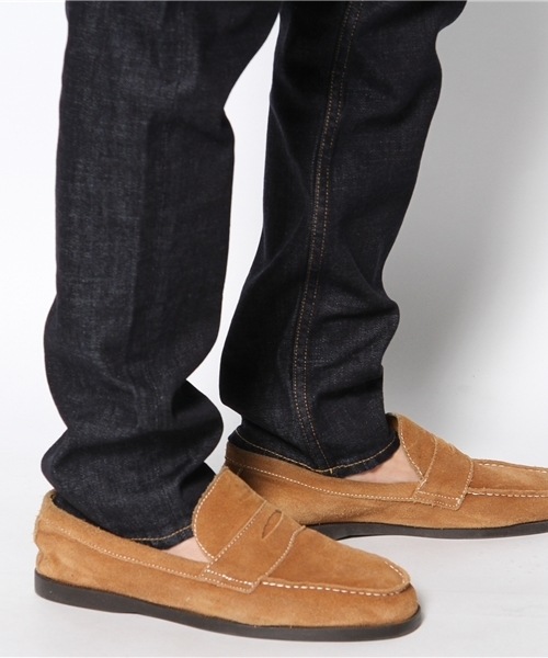 green label relaxing（グリーンレーベルリラクシング）の「■■ST デニム スキニー サルエル 5Pパンツ（デニムパンツ・メンズ・ネイビー・X-SMALL/SMALL/MEDIUM/LARGE）」の7枚目の写真