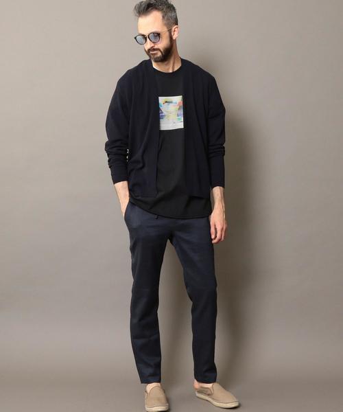 BEAUTY&YOUTH UNITED ARROWS(ビューティーアンドユースユナイテッドアローズ)の「BY パイル ノーボタン カーディガン ◆(カーディガン/ボレロ・メンズ・ライトグレー/ベージュ/ネイビー・SMALL/MEDIUM/X-LARGE/LARGE)」の14枚目の写真