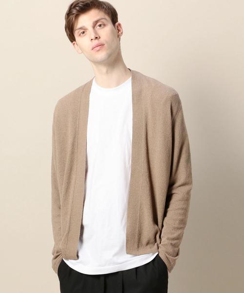 BEAUTY&YOUTH UNITED ARROWS(ビューティーアンドユースユナイテッドアローズ)の「BY パイル ノーボタン カーディガン ◆(カーディガン/ボレロ・メンズ・ライトグレー/ベージュ/ネイビー・SMALL/MEDIUM/X-LARGE/LARGE)」の12枚目の写真