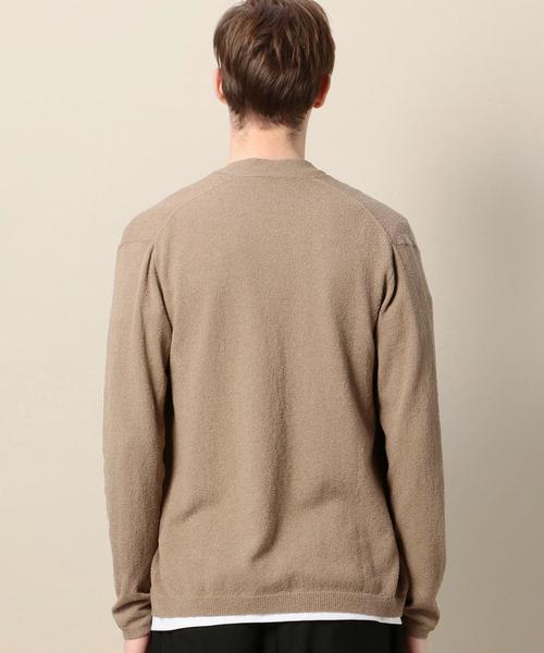 BEAUTY&YOUTH UNITED ARROWS(ビューティーアンドユースユナイテッドアローズ)の「BY パイル ノーボタン カーディガン ◆(カーディガン/ボレロ・メンズ・ライトグレー/ベージュ/ネイビー・SMALL/MEDIUM/X-LARGE/LARGE)」の11枚目の写真