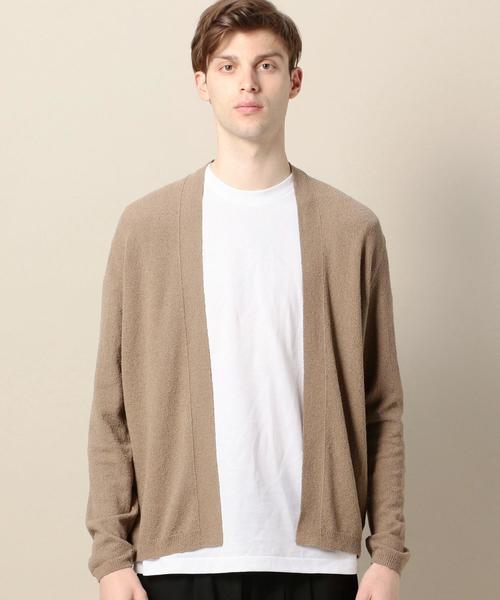 BEAUTY&YOUTH UNITED ARROWS(ビューティーアンドユースユナイテッドアローズ)の「BY パイル ノーボタン カーディガン ◆(カーディガン/ボレロ・メンズ・ライトグレー/ベージュ/ネイビー・SMALL/MEDIUM/X-LARGE/LARGE)」の10枚目の写真