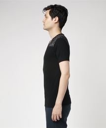 SHELLAC（シェラック）の「ヨーク切替スネーク柄半袖Tシャツ（Tシャツ