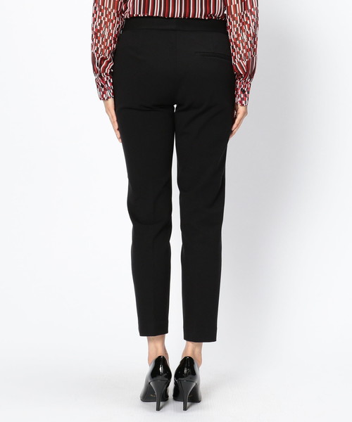 NARACAMICIE（ナラカミーチェ）の「【セットアップスーツ対応】ポンチ9分丈パンツ（スーツパンツ・レディース・ブラック/ベージュ/グレー・SMALL/MEDIUM/LARGE）」の7枚目の写真