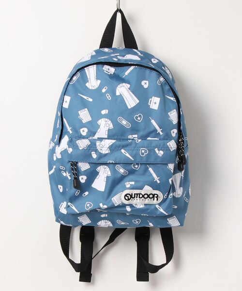 OUTDOOR PRODUCTS（アウトドアプロダクツ）の「【OUTDOOR PRODUCTS】KIDS（キッズ）チアフルデイパック（バックパック/リュック・キッズ・チャコールグレー/ダークグリーン/サックスブルー/ブルー/ライトグリーン/マスタード/レッド系その他/オレンジ系その他/ワイン/レモンイエロー/その他1/インディゴブルー/スカイブルー/シルバー/ゴールド/ピンク系その他/ホワイト/ミント/ラベンダー/パープル/その他3/その他2/ライトパープル/ライトブルー/杢グレー/レンガ/グレイッシュブルー/キャメル/ライトグレー/レッド/ダークブルー/ブルー系その他・FREE）」の16枚目の写真