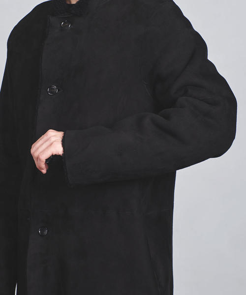 UNKNOWN.(アンノウン)の「【別注】<UnKnown(アンノウン)> リバーシブル ムートン(ムートンコート・メンズ・ブラウン/ブラック・SMALL/LARGE/MEDIUM)」の11枚目の写真