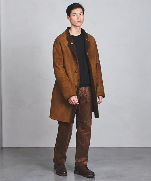 UNKNOWN.(アンノウン)の「【別注】<UnKnown(アンノウン)> リバーシブル ムートン(ムートンコート・メンズ・ブラウン/ブラック・SMALL/LARGE/MEDIUM)」の6枚目の写真