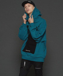 SHAREEF | SWITCHING BIG HOODIE(スウェット)