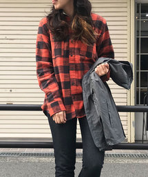GREEN BOWL | GREEN BOWL Check Pattern Work Shirts/グリーンボウル チェック 柄 ワーク シャツ(シャツ/ブラウス)