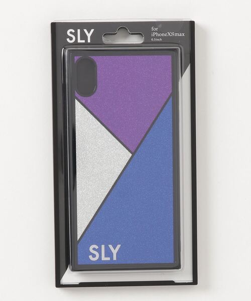セール Iphonexsmax Sly 背面ラメガラスケース スマホケース スマホケース カバー Sly スライ のファッション通販 Zozotown