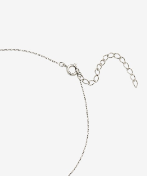 ESTELLE（エステール）の「シルバー ダイヤモンド ネックレス（メンズ） ESTELLE/エステール WEB限定（ネックレス・メンズ・ホワイト・50cm）」の9枚目の写真