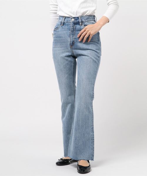 CLANE（クラネ）の「DENIM BELL BOTTOM PANTS（デニムパンツ）」 - WEAR