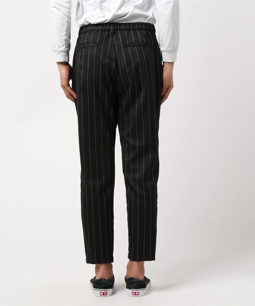 WEGO（ウィゴー）の「WEGO/ストライプペグトップスラックス（スラックス・メンズ・ブルー系その他4/ブラック系その他4・LARGE/MEDIUM）」の4枚目の写真