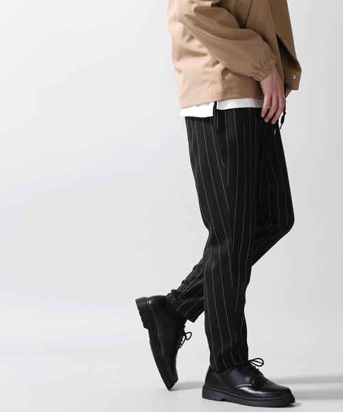 WEGO（ウィゴー）の「WEGO/ストライプペグトップスラックス（スラックス・メンズ・ブルー系その他4/ブラック系その他4・LARGE/MEDIUM）」の5枚目の写真