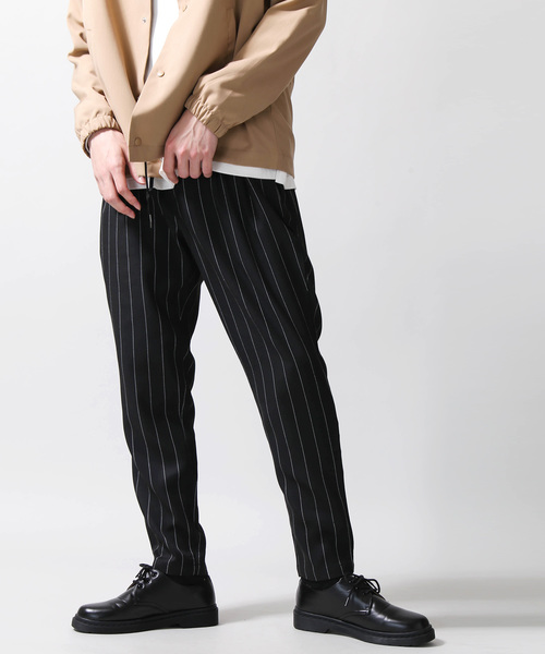 WEGO（ウィゴー）の「WEGO/ストライプペグトップスラックス（スラックス・メンズ・ブルー系その他4/ブラック系その他4・LARGE/MEDIUM）」の7枚目の写真