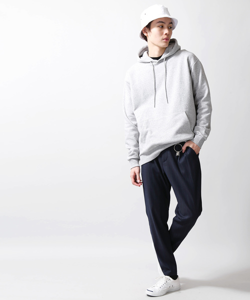 WEGO（ウィゴー）の「WEGO/ストライプペグトップスラックス（スラックス・メンズ・ブルー系その他4/ブラック系その他4・LARGE/MEDIUM）」の11枚目の写真