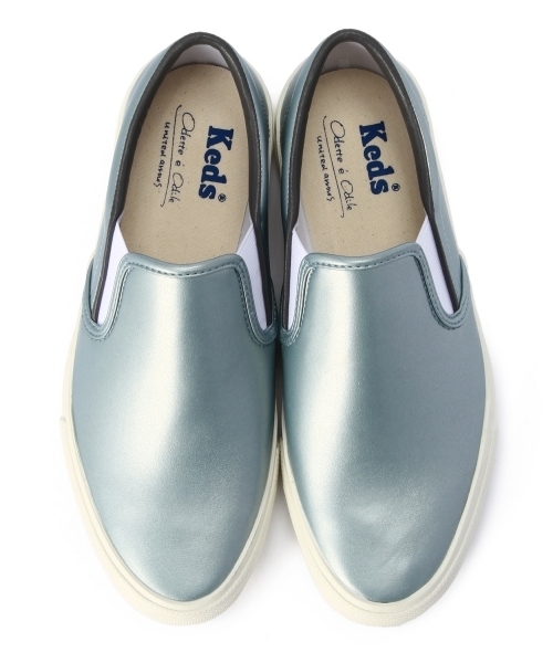ODETTE E ODILE(オデットエオディール)の「Keds&O MAIN SAIL Ⅱ SLP スニーカーж ◆(スニーカー・レディース・ホワイト/シルバー/ブラック/ネイビー・7h/7/6)」の1枚目の写真