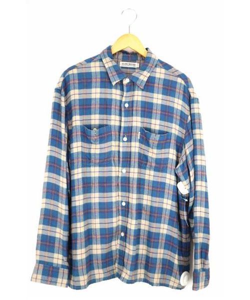 COOTIE PRODUCTIONS チェック柄ネルシャツ M クーティー COOTIE PRODUCTIONS チェック柄ネルシャツ M