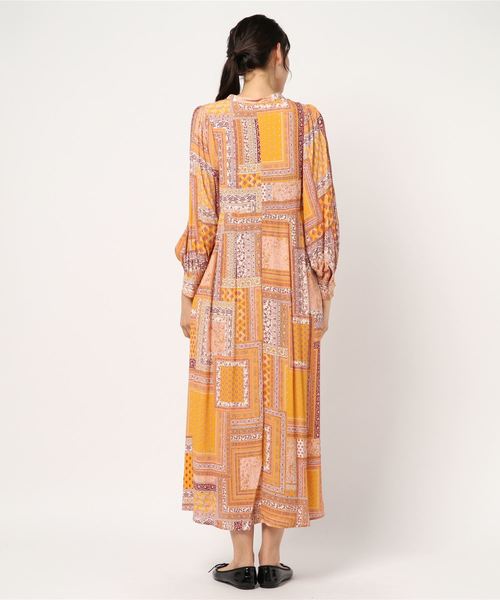 N.（N. Natural Beauty Basic）（エヌエヌナチュラルビューティーベーシック）の「ＦＡＳＣＩＮＡＴＩＯＮ　ワンピース（ワンピース・レディース・イエロー系その他・MEDIUM）」の3枚目の写真