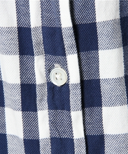 Another Edition（アナザーエディション）の「AE GGM CHK SHT（シャツ/ブラウス・レディース・イエロー/ライム/コバルトブルー・フリー）」の5枚目の写真