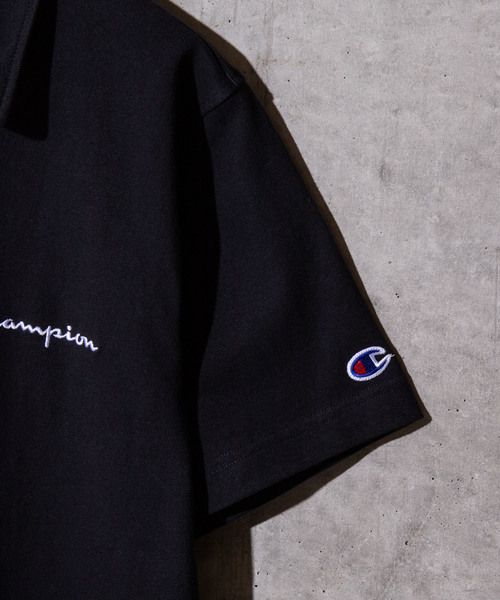 Champion（チャンピオン）の「∴WEGO/Championワンポイント刺繍ポロシャツ（ポロシャツ・メンズ・ホワイト/ブラック/ネイビー/グレー/ロイヤルブルー/イエロー/レッド/ダークグレー・X-LARGE/MEDIUM/LARGE/SMALL）」の13枚目の写真