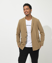 AZUL by moussy MENS�i�A�Y�[���o�C�}�E�W�[�����Y�j�́uSHAWL COLLAR 3BUTTON JACKET/�V���[���J���[ 3�{�^���W���P�b�g�i�e�[���[�h�W���P�b�g�j�v