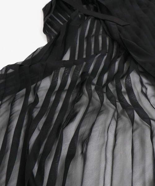 &g'aime(アンジェム)の「【&g'aime】シアープリーツラップスカート(スカート・レディース・グレイッシュベージュ/ベージュ/ブラック・FREE)」の16枚目の写真