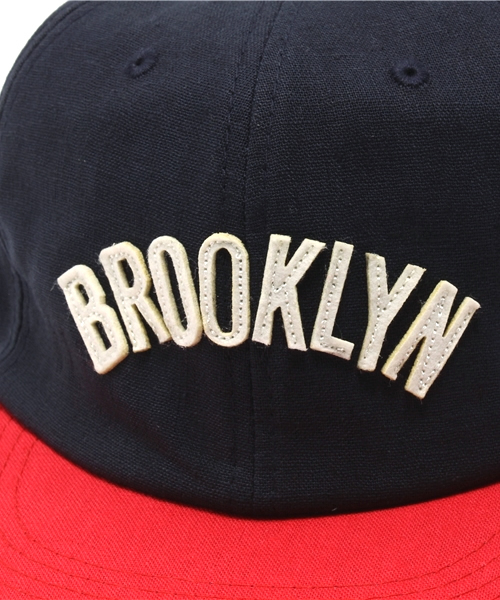 coen（コーエン）の「コットンリネンベースボールキャップ（キャップ・メンズ・レッド/ネイビー・フリー）」の8枚目の写真