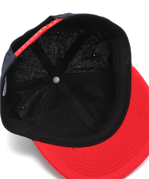 coen（コーエン）の「コットンリネンベースボールキャップ（キャップ・メンズ・レッド/ネイビー・フリー）」の10枚目の写真