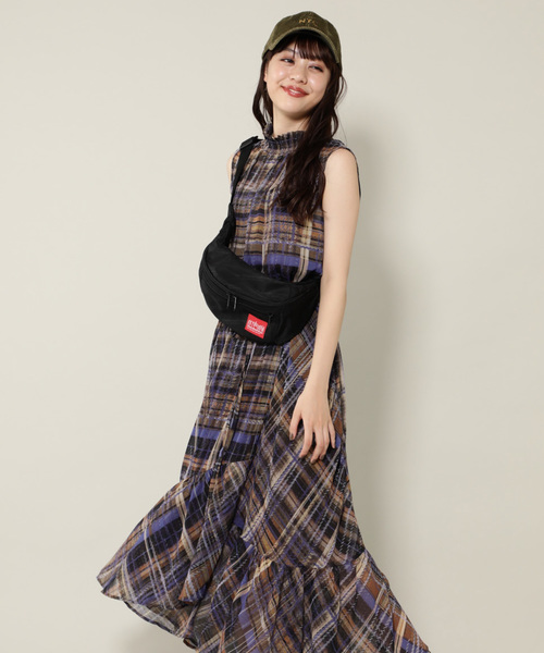 ROSE BUT チェックワンピース ロング 新品未使用｜レディース