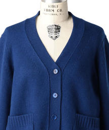 Drawer カーディガン ウール カシミヤ Vネック 厚手 ダークグレー 0V3A3748_a14972cb-0dd2-47e2-