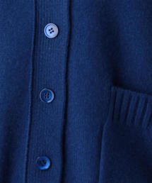 Drawer（ドゥロワー）の「Drawer 7GカシミヤVネックカーディガン