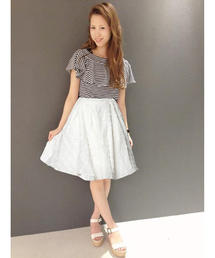 Chico | タックフレアSKT(スカート)