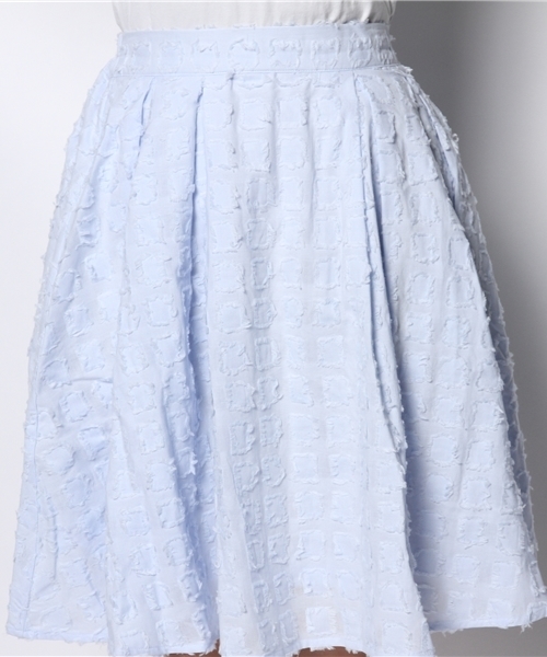 Chico(チコ)の「タックフレアSKT(スカート・レディース・ホワイト/ブルー/ネイビー・FREE)」の6枚目の写真