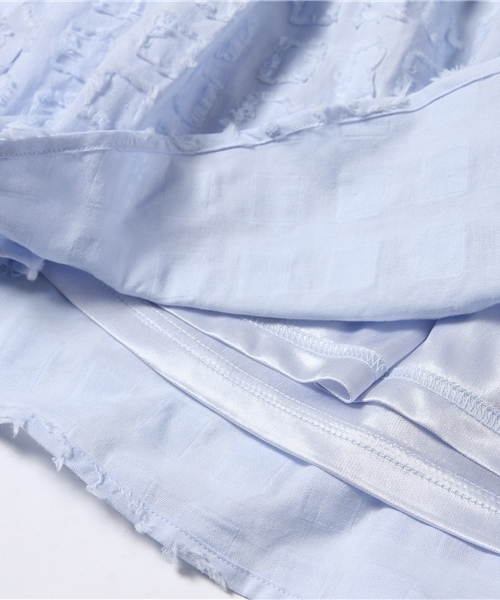 Chico(チコ)の「タックフレアSKT(スカート・レディース・ホワイト/ブルー/ネイビー・FREE)」の9枚目の写真