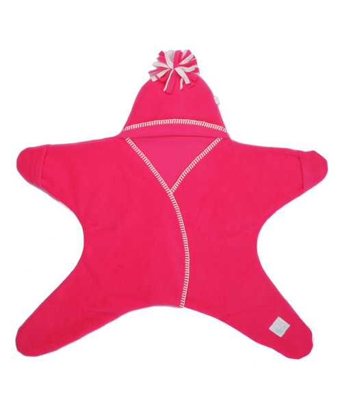 Tuppence & Crumble（タッペンスアンドクランブル）の「星型アフガン スターラップ 4-10M（生後4ヶ月~10ヶ月頃） Tuppence&Crumble (タッペンス&クランブル)（おくるみ・キッズ・ピンク/オレンジ/クリーム/ラベンダー/ブルー系その他/イエロー系その他/ローズ/チェリーピンク/グレー系その他・MEDIUM）」の8枚目の写真