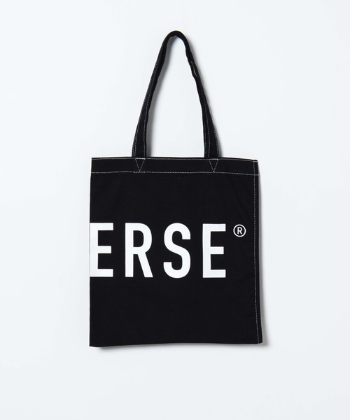 CONVERSE(コンバース)の「WEGO/コンバースロゴトートバッグ(トートバッグ・レディース・オフホワイト/ブラック・FREE)」の9枚目の写真