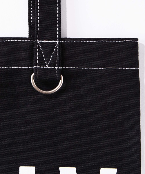 CONVERSE(コンバース)の「WEGO/コンバースロゴトートバッグ(トートバッグ・レディース・オフホワイト/ブラック・FREE)」の7枚目の写真