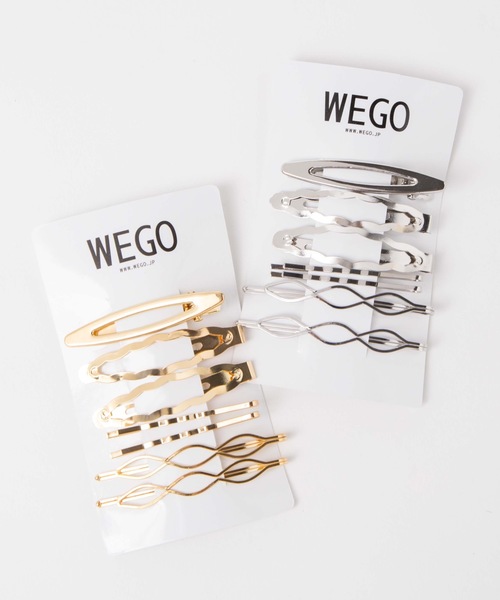 WEGO（ウィゴー）の「WEGO/【7点セット】メタルヘアピンセット（ヘアピン・レディース・シルバー/ゴールド・FREE）」の4枚目の写真