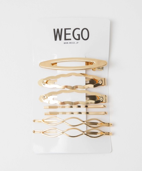 WEGO（ウィゴー）の「WEGO/【7点セット】メタルヘアピンセット（ヘアピン・レディース・シルバー/ゴールド・FREE）」の6枚目の写真