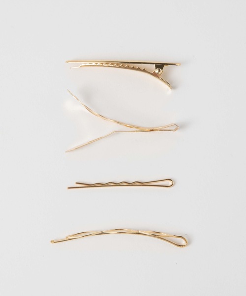 WEGO（ウィゴー）の「WEGO/【7点セット】メタルヘアピンセット（ヘアピン・レディース・シルバー/ゴールド・FREE）」の8枚目の写真