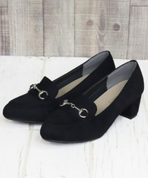 Liberty doll / ビットローファー チャンキーヒール マニッシュローファー 5cmヒール スリッポン オフィスカジュアル 通勤 通学 レディース (3019)