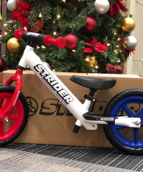 ムラサキスポーツ（ムラサキスポーツ）の「STRIDER　ランニングバイク　ムラサキ別注（スポーツグッズ・キッズ・トリコロール・12inch）」の2枚目の写真