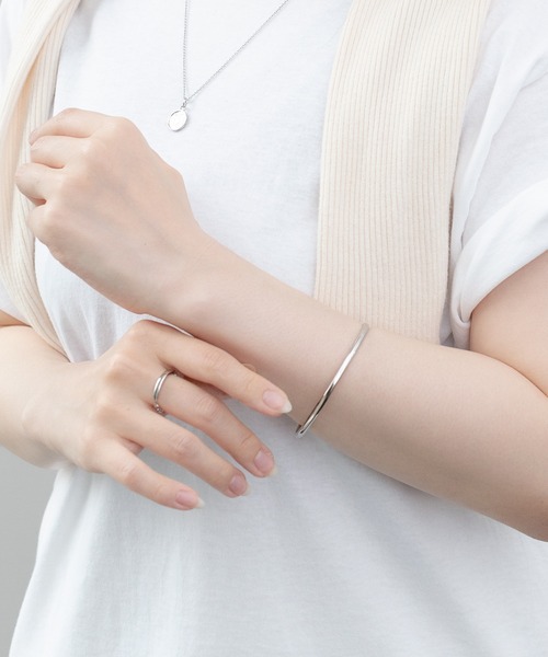 BLOOM（ブルーム）の「サージカルステンレス 316L ペアバングル（メンズ） BLOOM/ブルーム (金属アレルギー対応)（バングル/リストバンド・レディース・その他・14.0cm）」の7枚目の写真