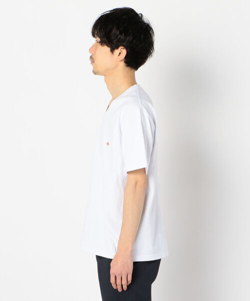 DANTON(ダントン)の「【DANTON/ダントン】VネックTシャツ #JD-9213(Tシャツ/カットソー・メンズ・ホワイト/チャコールグレー/ベージュ/グレー系その他/ブルー系その他/ブラック・44/40/38/42)」の16枚目の写真