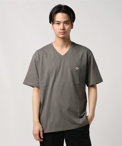 DANTON(ダントン)の「【DANTON/ダントン】VネックTシャツ #JD-9213(Tシャツ/カットソー・メンズ・ホワイト/チャコールグレー/ベージュ/グレー系その他/ブルー系その他/ブラック・44/40/38/42)」の9枚目の写真