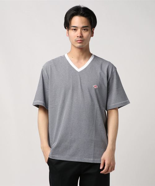 DANTON(ダントン)の「【DANTON/ダントン】VネックTシャツ #JD-9213(Tシャツ/カットソー・メンズ・ホワイト/チャコールグレー/ベージュ/グレー系その他/ブルー系その他/ブラック・44/40/38/42)」の12枚目の写真