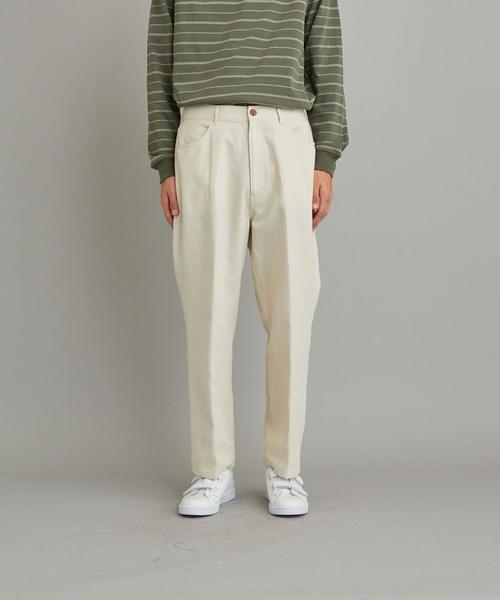 Steven Alan（スティーブンアラン）の「＜Steven Alan＞ TWST C/L 5P BAGGY TAPERED PANTS/パンツ（その他パンツ・メンズ・オフホワイト/ブラック・XL/L/S/M）」の14枚目の写真