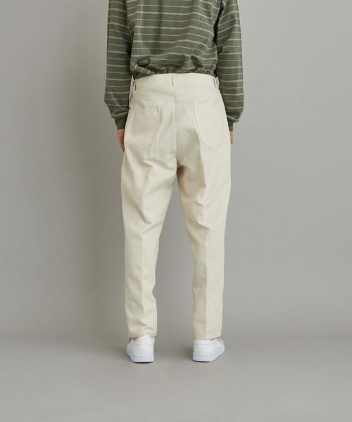 Steven Alan（スティーブンアラン）の「＜Steven Alan＞ TWST C/L 5P BAGGY TAPERED PANTS/パンツ（その他パンツ・メンズ・オフホワイト/ブラック・XL/L/S/M）」の12枚目の写真