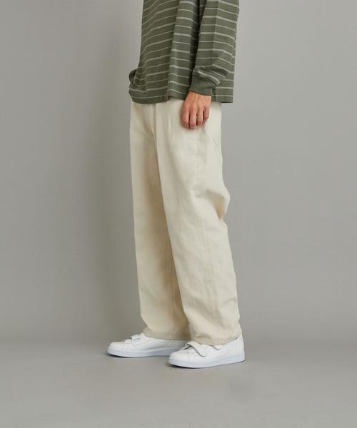 Steven Alan（スティーブンアラン）の「＜Steven Alan＞ TWST C/L 5P BAGGY TAPERED PANTS/パンツ（その他パンツ・メンズ・オフホワイト/ブラック・XL/L/S/M）」の5枚目の写真